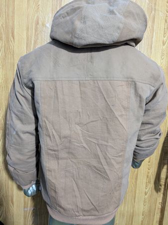 Upcycled Carhartt hoodie jacket