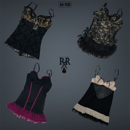 Y2K Gothic Baby Dolls (AA-936)