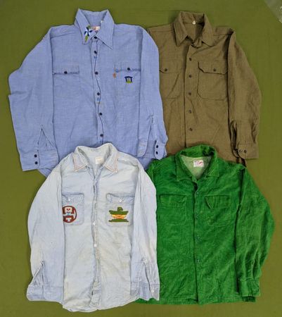 RV3672 Vintage Men Shirts