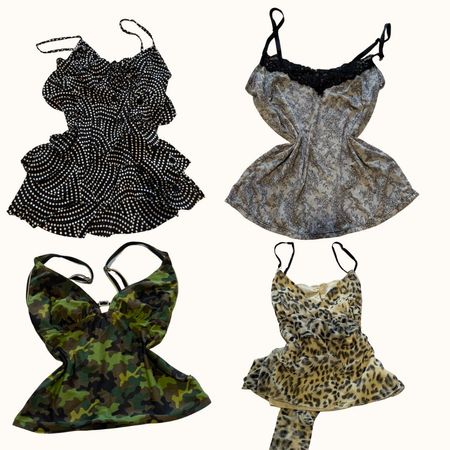 Wild-Side Y2K Cami Bundle- (ST-089)