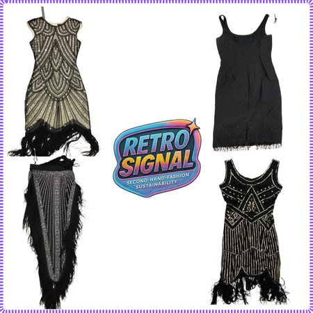 Y2K Party Glam Beaded & Sequin Dresses (RS-309)
