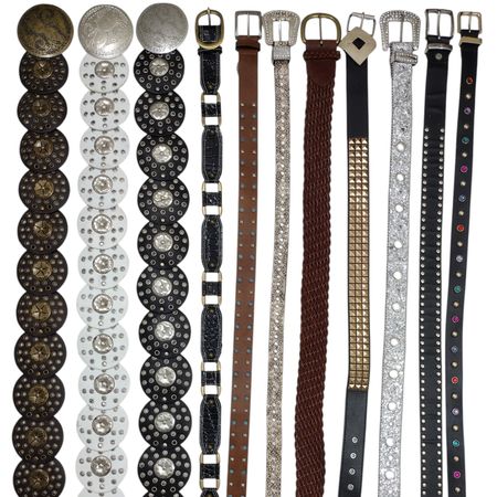 Y2K Aesthetic Belts Bundle