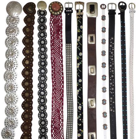 Y2K Aesthetic Belt Bundle
