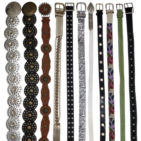 Y2K Aesthetic Belt Bundle