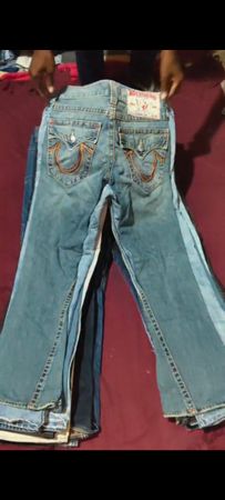 Jeans a marchi misti