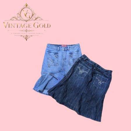 Y2K Denim Mini & Midi Sexy Skirts