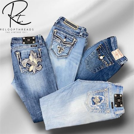 RT 1521 Mix Brand BootCut Jeans