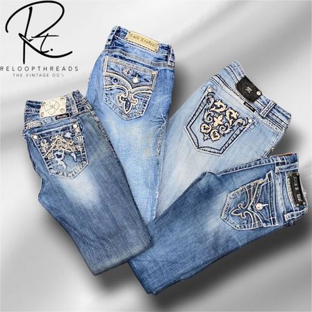 RT 1522 Mix Brand BootCut Jeans