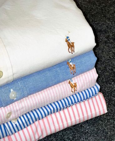 Chemises en coton authentiques Polo Ralph Lauren