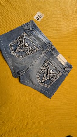 Mini denim shorts