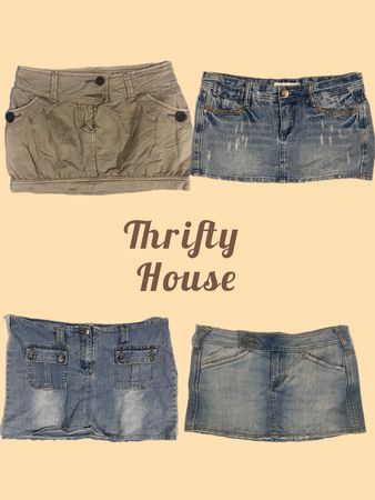 Y2K Baddie Mini Skirt(TH/452)