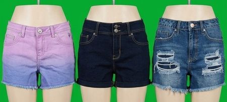 Y2K Denim Mini Shorts VL14