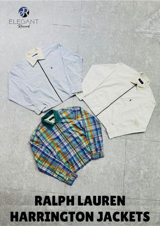 UPCYCLED Ralph Lauren Polo Harrington Jackets - EVR0672