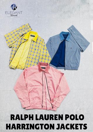 UPCYCLED Ralph Lauren Polo Harrington Jackets - EVR0676