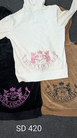 SD 420 - Juicy Couture Vintage Zipper Hoodies
