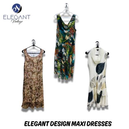 Y2K Elegance Design Maxi Dresses - EV0996