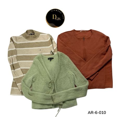 Y2K Sweater – Vintage Retro Aesthetic Knitwear Pullover (AR-6-010)