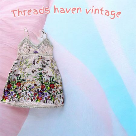 TH # 134 Vintage Slip Dress – Chic Everyday & Evening Wear