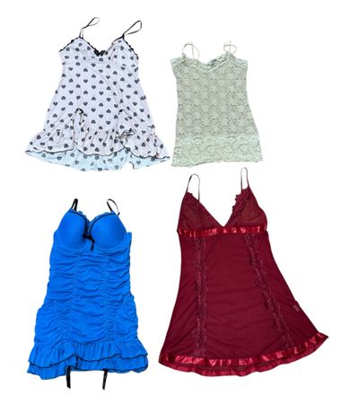 Y2K unique slip Dress 18 pcs At 991