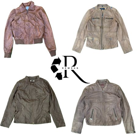 Y2K Unique Girl Leather Jacket RW2090