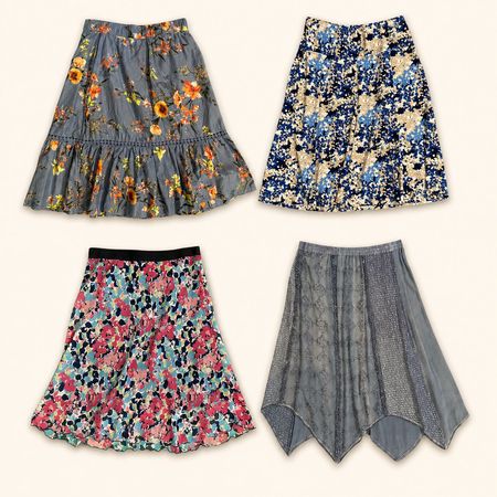 Y2k Blue Muse Skirts