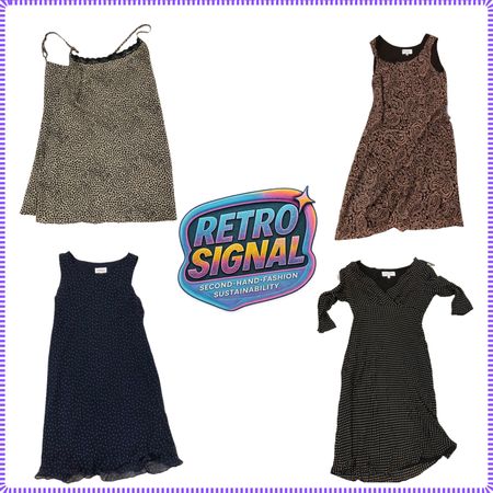 Y2K Printed & Paisely Day Dresses (RS-307)