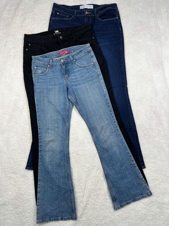 Jeans a gamba d'agnello