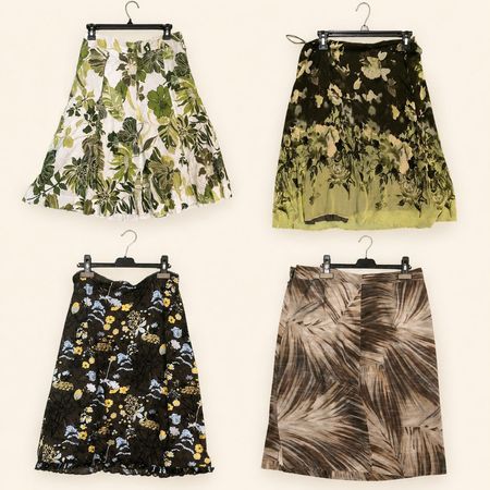 Y2k Mossy Meadow Skirts
