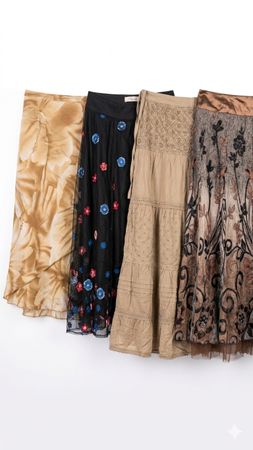 Y2K Midi Skirts11 PCS