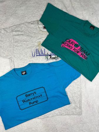 Single stitch t-shirt