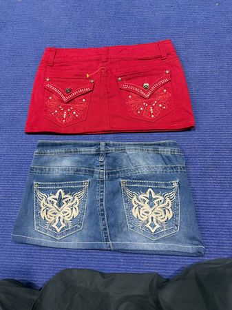 Embroidery mini skirts ID01