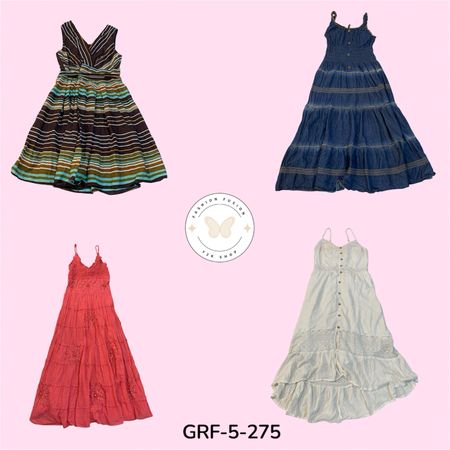 Stylish Floral Cotton Dress for Women – Light & Comfortable Fit (GRF-5-275)