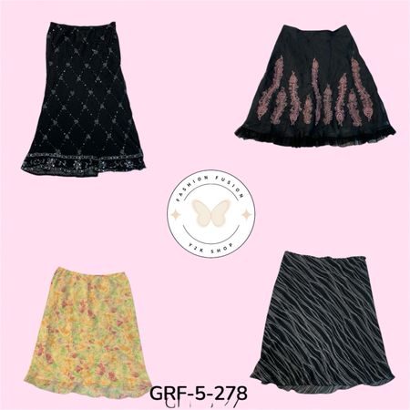 Chic 100% Silk Poly Skirt – Soft Draping Fabric for Elegant Outfits (GRF-5-278)