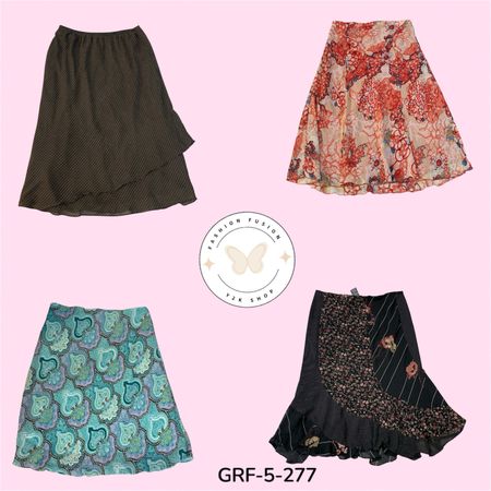 Aesthetic Printed Skirt – Viral Fashion Style (GRF-5-277)