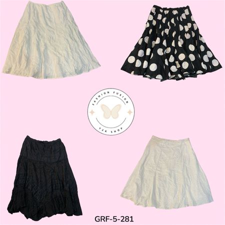 Women’s Flared Cotton Skirt – Lightweight & Stylish Casual Outfit (GRF-5-281)
