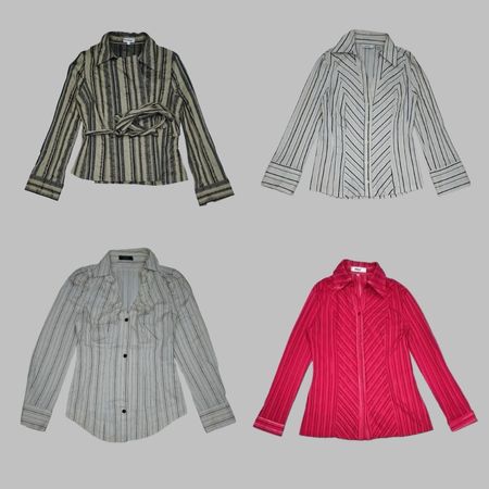 Y2K Office Siren Tops
