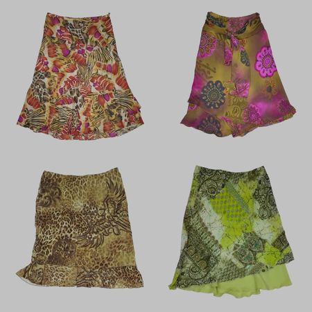 Y2K Boho Baddie Skirt Edit