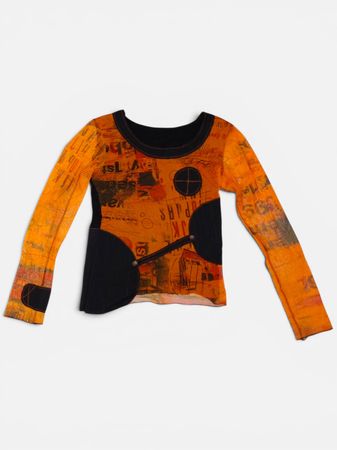 Y2K mix style long sleeve tops