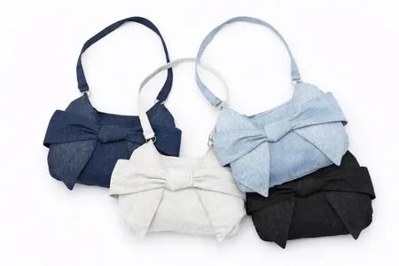 Sac à épaule en denim recyclé CR1815