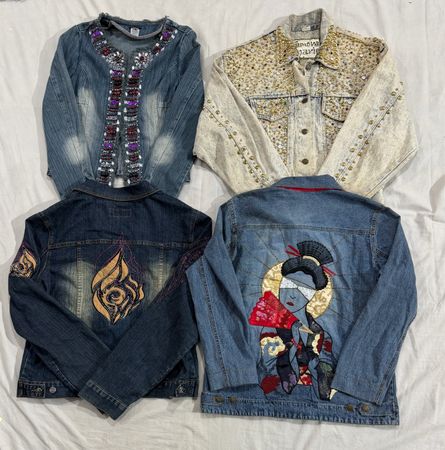 Y2k denim jackets (676)