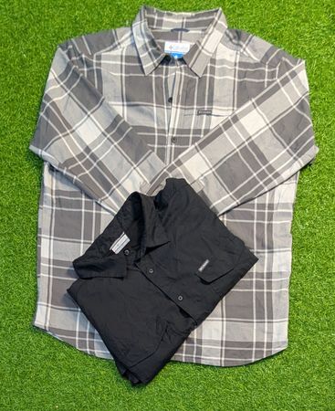 6031 - The North Face, Columbia Half and Full Sleeves Shirts