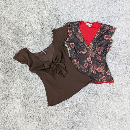 Stylish Y2K Blouses | Curated Fashion Bundle
