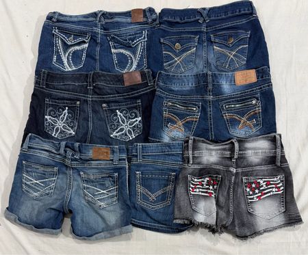 Y2k mini shorts (678)