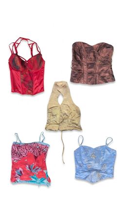 Y2K cami tops