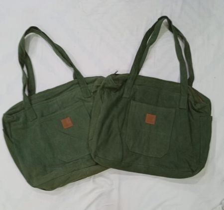CR8936  UPCYCLED CARHARTT BAGS