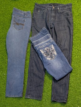 6035 - Jeans droits et à pattes d'éléphant Unbrnded