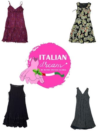 y2k flower dresses