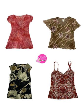 Y2K most favorite mesh tops