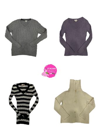Y2K signature knitwear