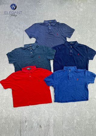 UPCYCLED Cropped Polo Shirts - EVR0625